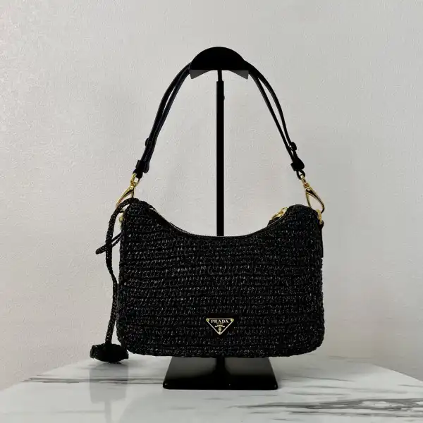 First Bag Ru PRADA Re-Edition Crochet Mini-Bag-22*18*6CM