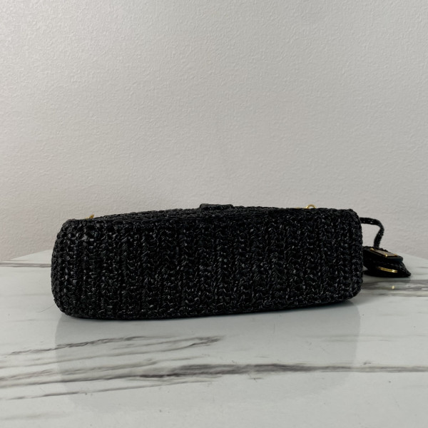 HOT SALE PRADA Re-Edition Crochet Mini-Bag-22*18*6CM