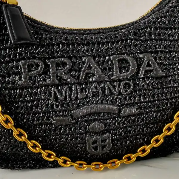 Bagsoffer PRADA Re-Edition Crochet Mini-Bag-22*18*6CM