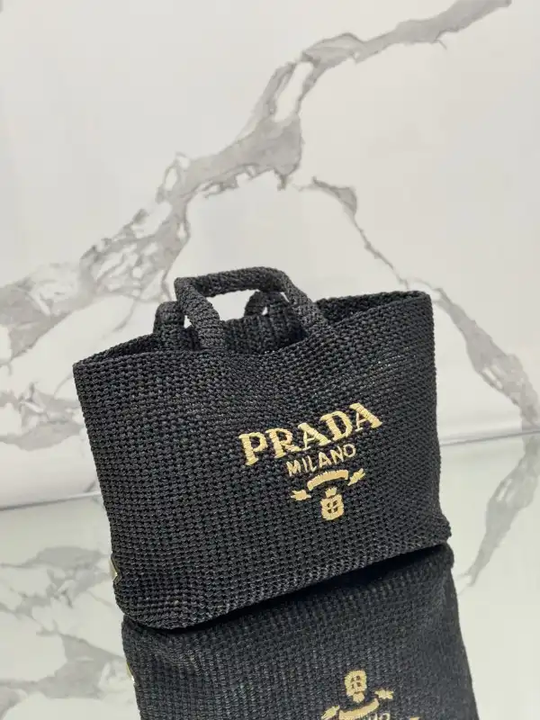 First bag ru PRADA Crochet tote bag