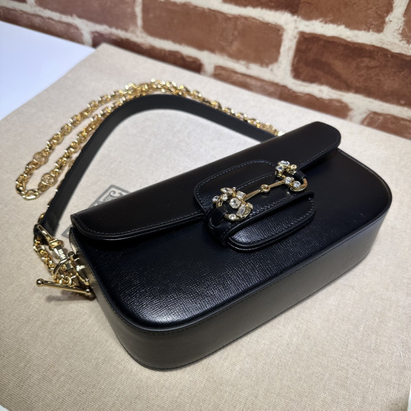 HOT SALE Gucci Horsebit 1955 small shoulder bag-23.5*13*7cm