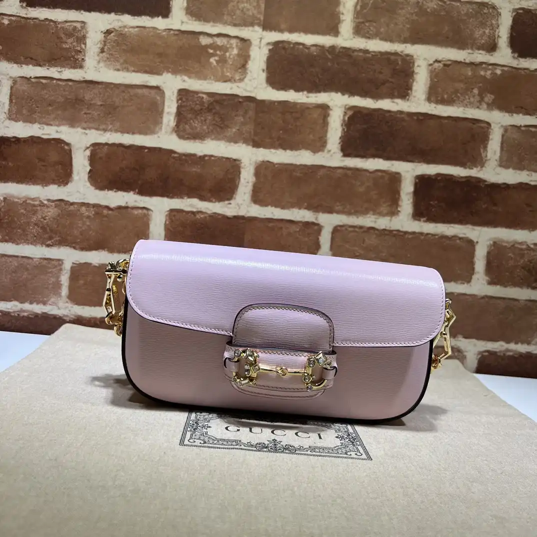 Gucci Horsebit 1955 small shoulder bag-23.5*13*7cm