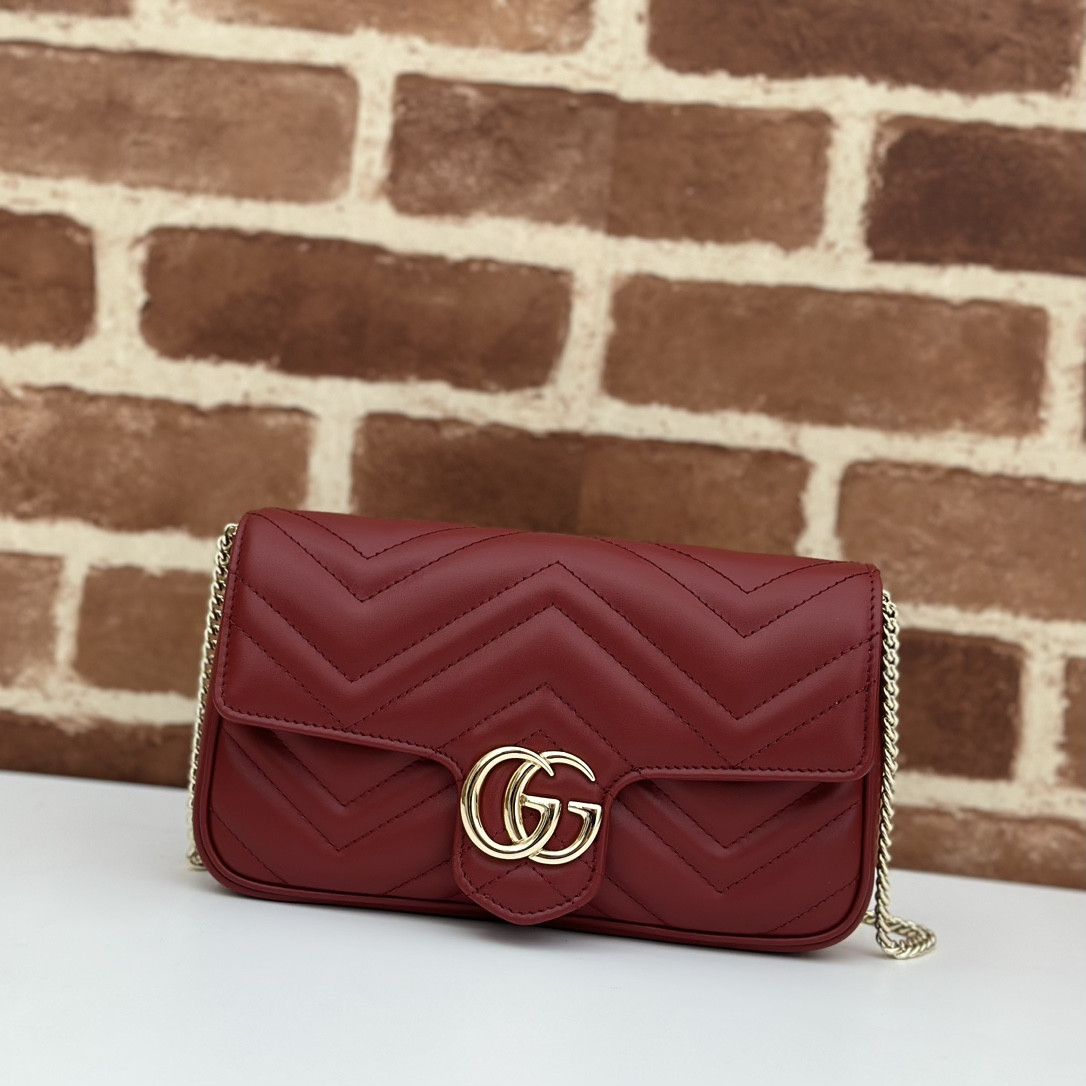 HOT SALE GUCCI GG MARMONT MINI BAG 21CM