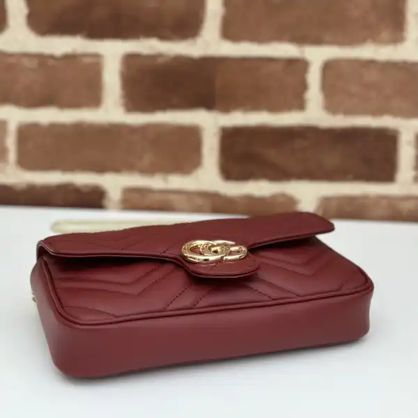 Cheap GUCCI GG MARMONT MINI BAG 21CM