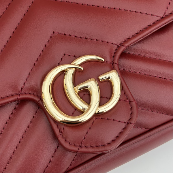 HOT SALE GUCCI GG MARMONT MINI BAG 21CM