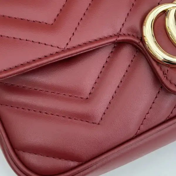 GUCCI GG MARMONT MINI BAG 21CM