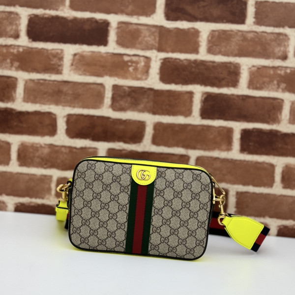 HOT SALE GUCCI OPHIDIA GG small CROSSBODY BAG-23.5*16*4.5CM