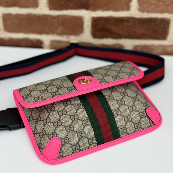 HOT SALE GUCCI OPHIDIA GG SMALL BELT BAG