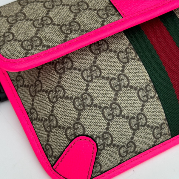 HOT SALE GUCCI OPHIDIA GG SMALL BELT BAG