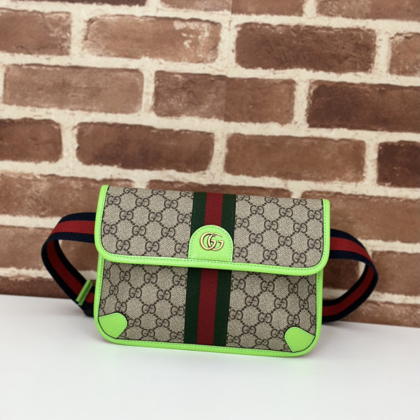 HOT SALE GUCCI OPHIDIA GG SMALL BELT BAG