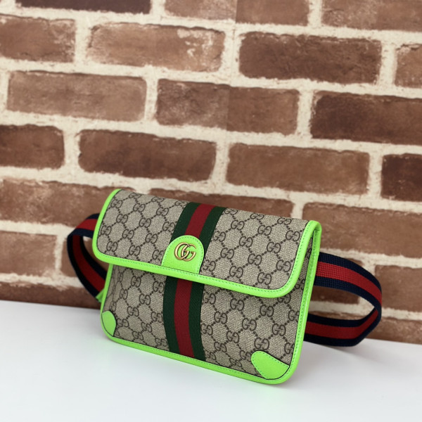 HOT SALE GUCCI OPHIDIA GG SMALL BELT BAG