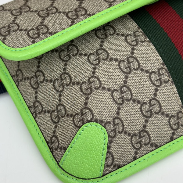 HOT SALE GUCCI OPHIDIA GG SMALL BELT BAG