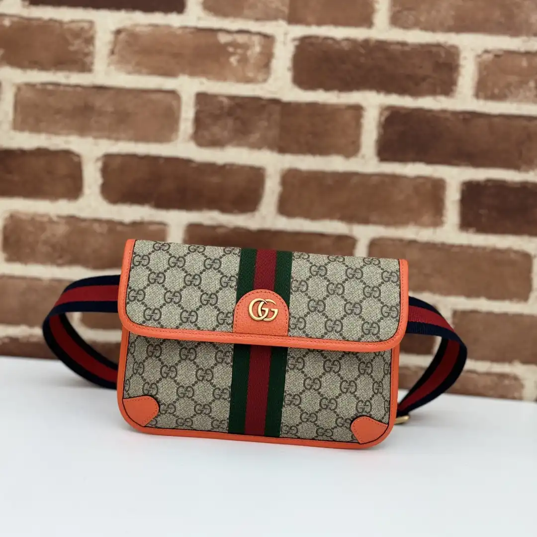 First bag ru GUCCI OPHIDIA GG SMALL BELT BAG