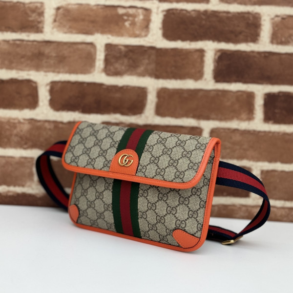 GUCCI OPHIDIA GG SMALL BELT BAG