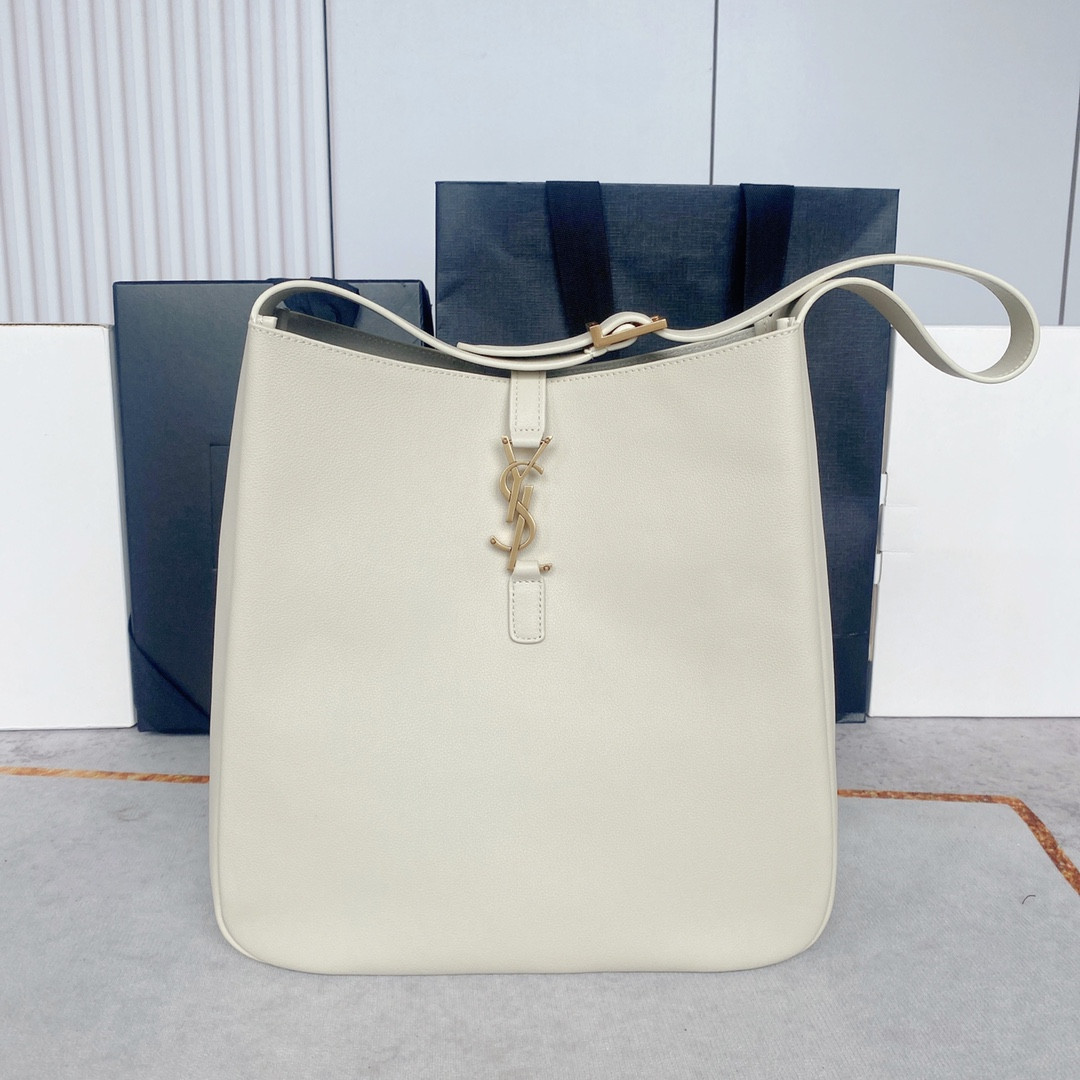 HOT SALE YSL LE 5 À 7 LARGE SOFT HOBO BAG - 30x31x13cm