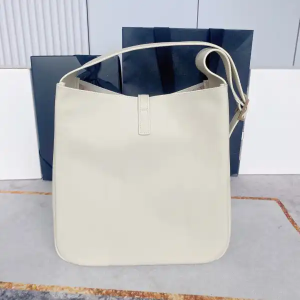 YSL LE 5 À 7 LARGE SOFT HOBO BAG - 30x31x13cm