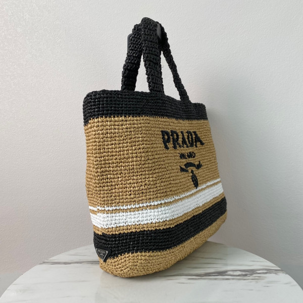 HOT SALE PRADA Crochet tote bag-48*34*16CM