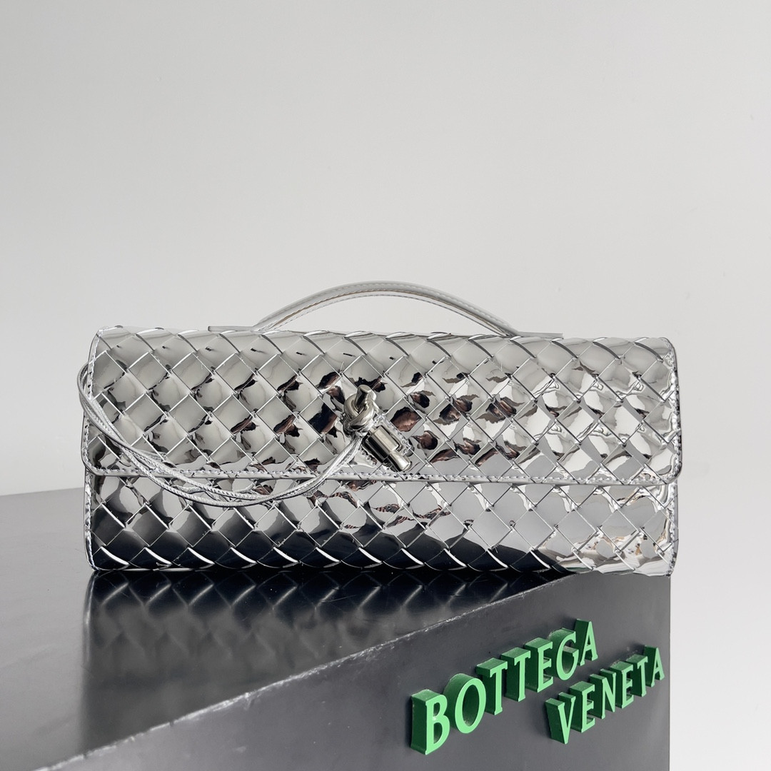 HOT SALE BOTTEGA VENETA Long Clutch Andiamo With Handle-31*13*3CM