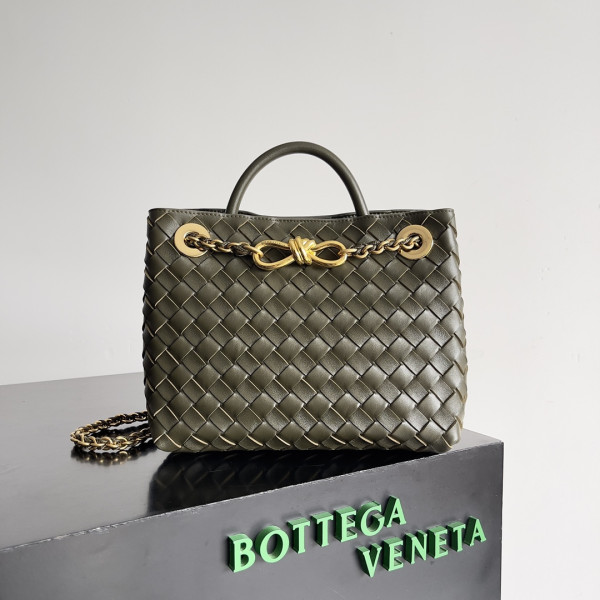 HOT SALE Bottega Veneta Small Andiamo Chain-25*22*10.5cm