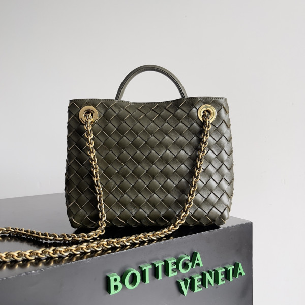 HOT SALE Bottega Veneta Small Andiamo Chain-25*22*10.5cm