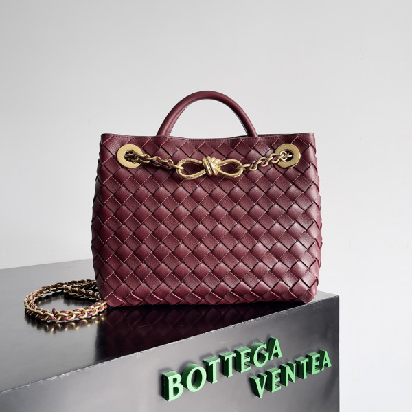 HOT SALE Bottega Veneta Small Andiamo Chain-25*22*10.5cm