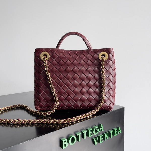 HOT SALE Bottega Veneta Small Andiamo Chain-25*22*10.5cm