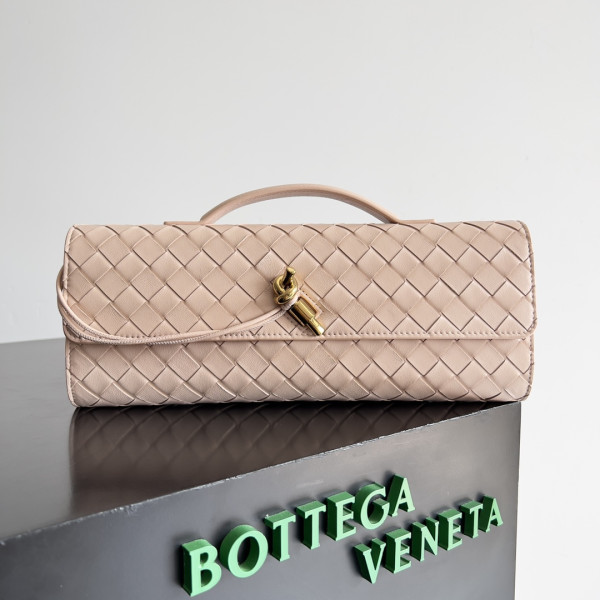 HOT SALE BOTTEGA VENETA Long Clutch Andiamo With Handle-31*13*3CM