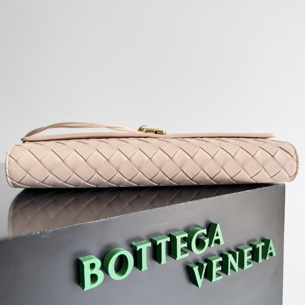 [FREE SHIPPING] BOTTEGA VENETA Long Clutch Andiamo With Handle-31*13*3CM