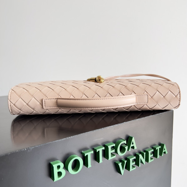 [FREE SHIPPING] BOTTEGA VENETA Long Clutch Andiamo With Handle-31*13*3CM