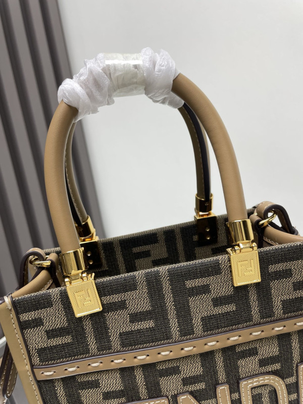 HOT SALE FENDI MINI SUNSHINE SHOPPER-16.5x6x17.5cm