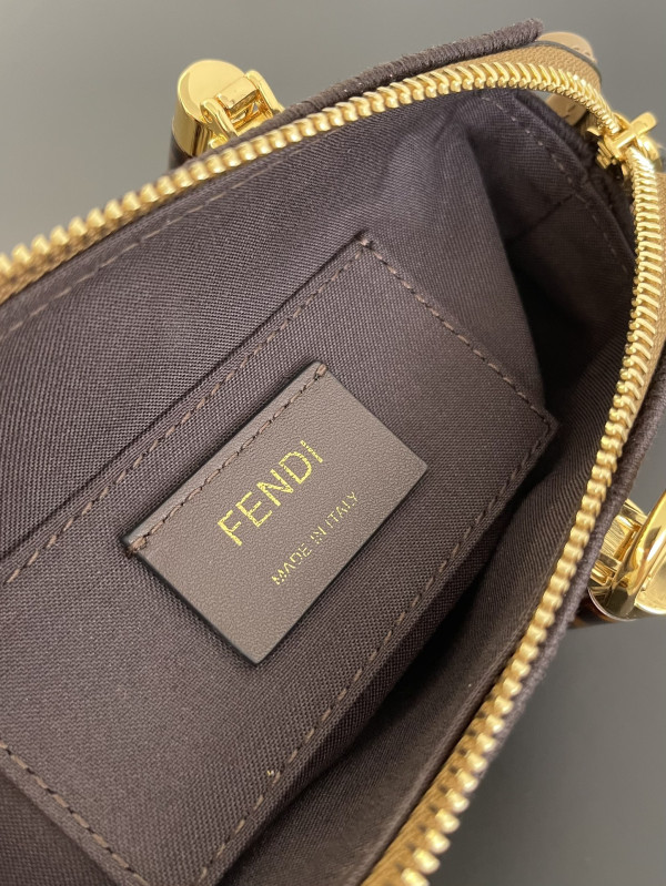 HOT SALE Fendi small Boston Bags-17.5*18*8CM