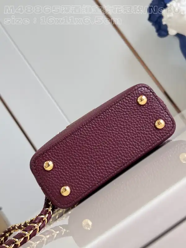 LOUIS VUITTON CAPUCINES nano-16*11*6.5CM