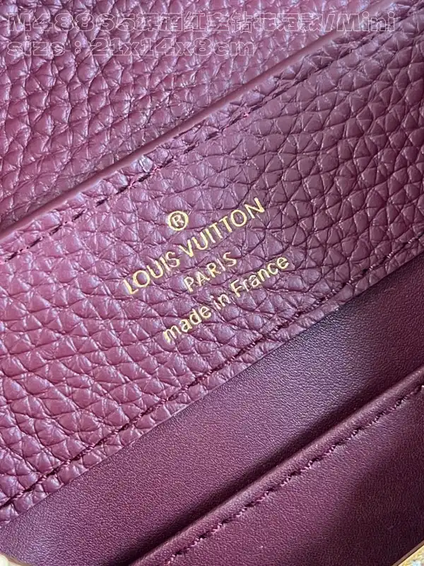 How to buy Cheap LOUIS VUITTON CAPUCINES MINI-21*14*8CM