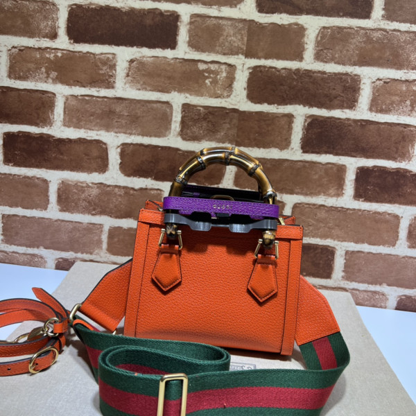 HOT SALE Gucci Diana mini tote bag