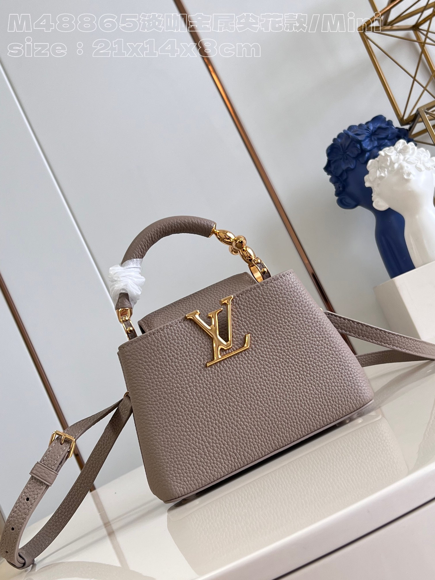 HOT SALE LOUIS VUITTON CAPUCINES MINI-21*14*8CM