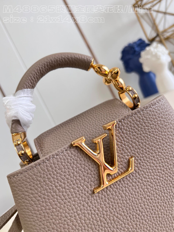 HOT SALE LOUIS VUITTON CAPUCINES MINI-21*14*8CM