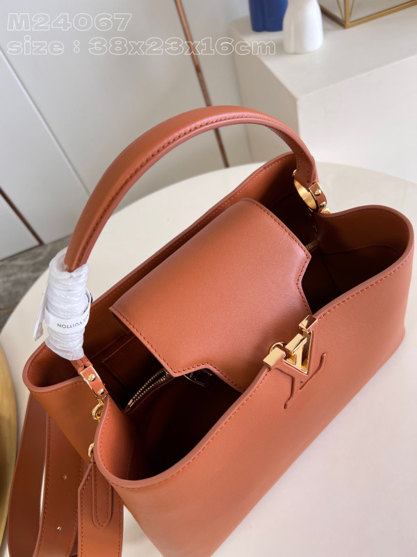 HOT SALE LOUIS VUITTON Capucines GM Souple-38*23*16CM