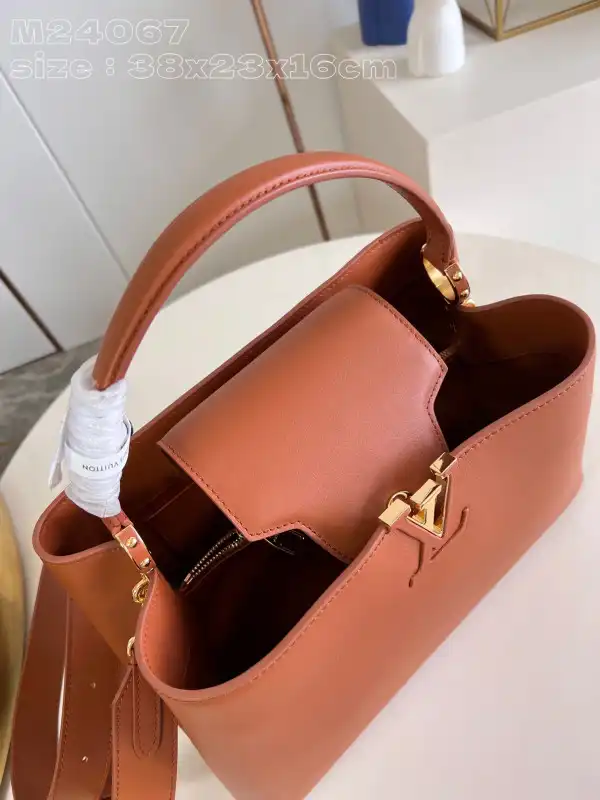 Affordable LOUIS VUITTON Capucines GM Souple-38*23*16CM