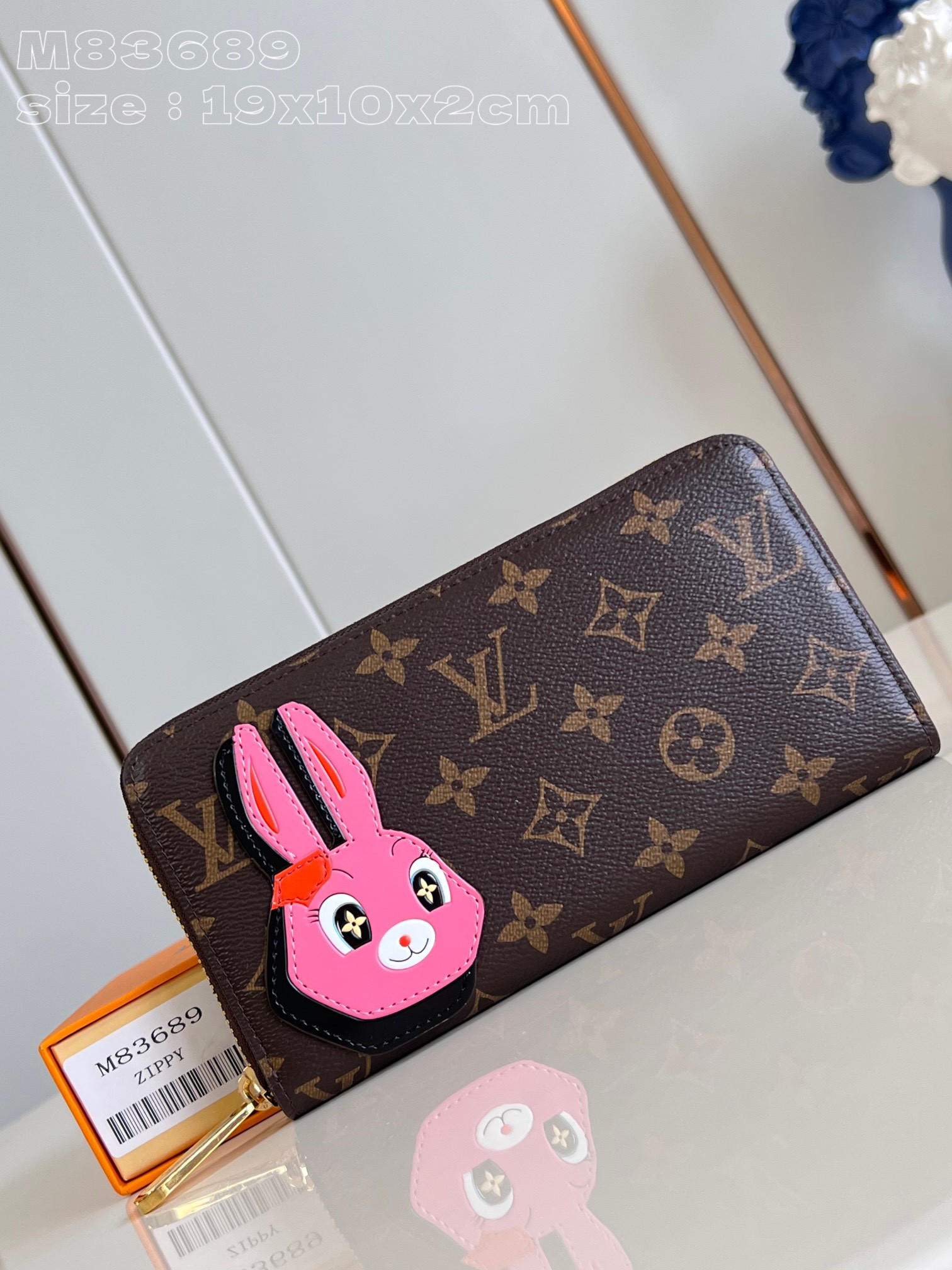 HOT SALE LOUIS VUITTON ZIPPY WALLET-10*20*2 cm