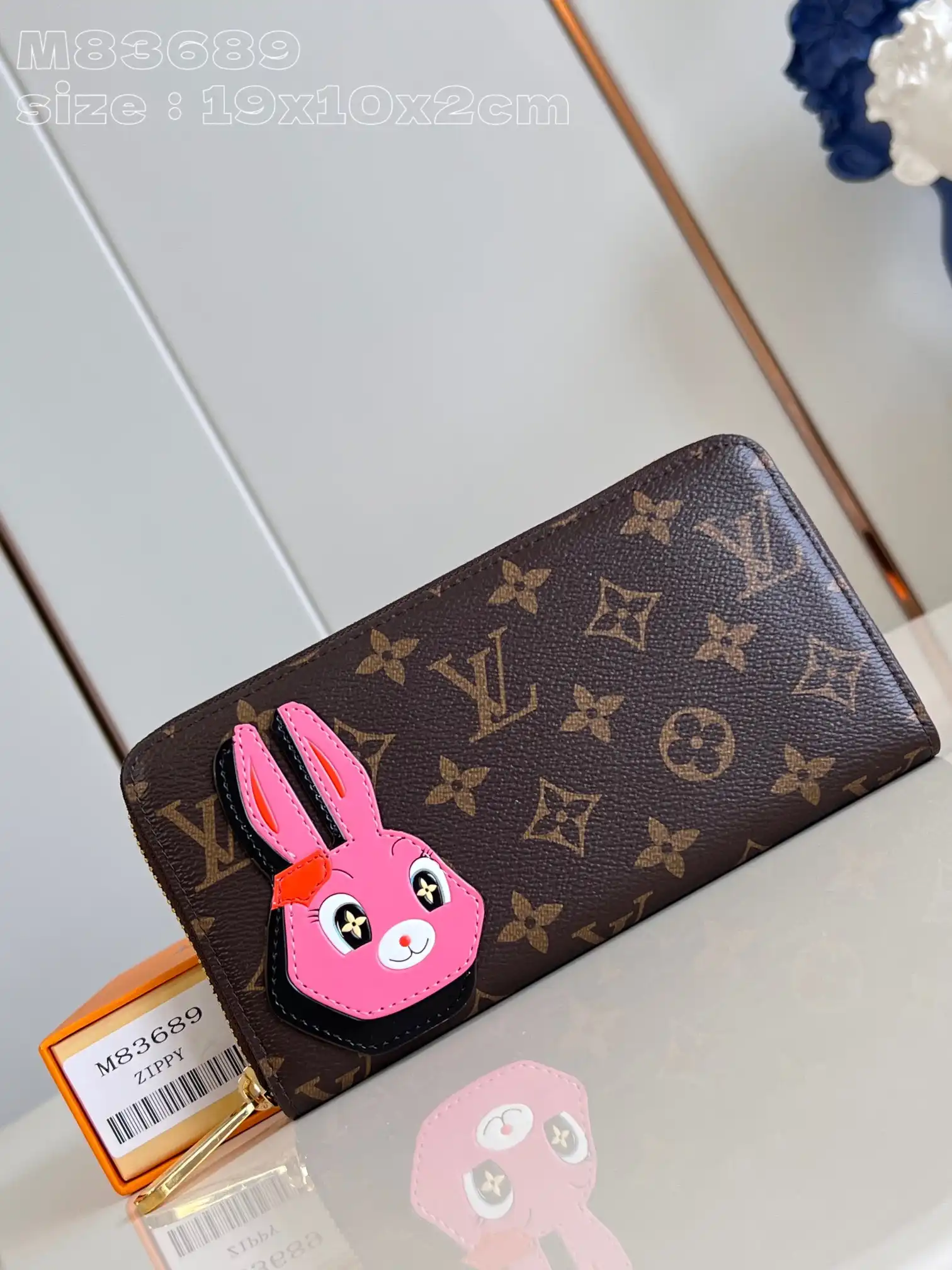 TO LOUIS VUITTON ZIPPY WALLET-10*20*2 cm