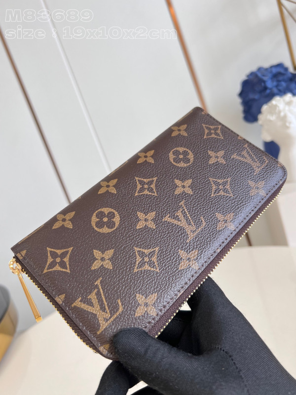 HOT SALE LOUIS VUITTON ZIPPY WALLET-10*20*2 cm