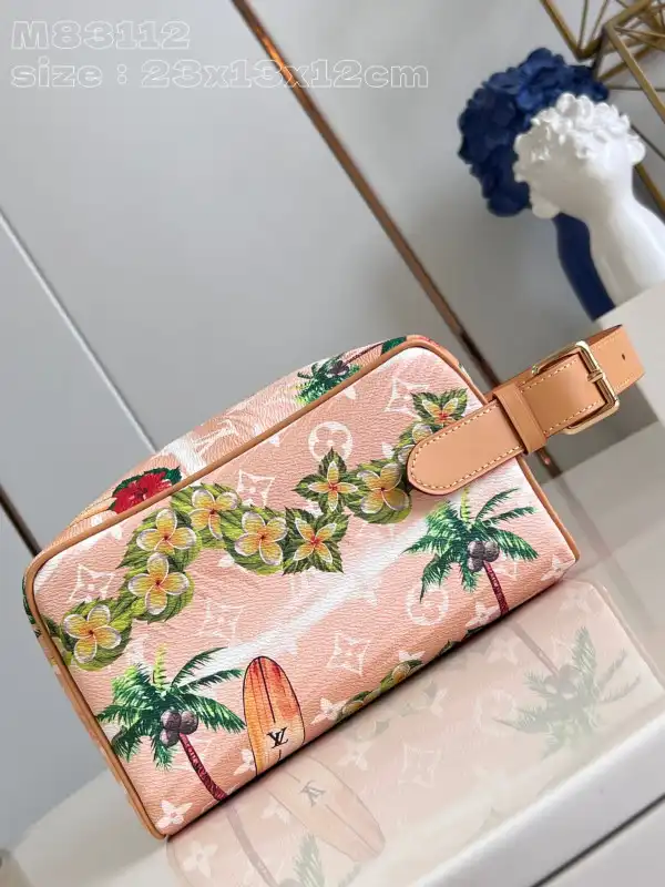 Aaa replica ru LOUIS VUITTON LOCKER DOPP KIT bag-23*13*12CM