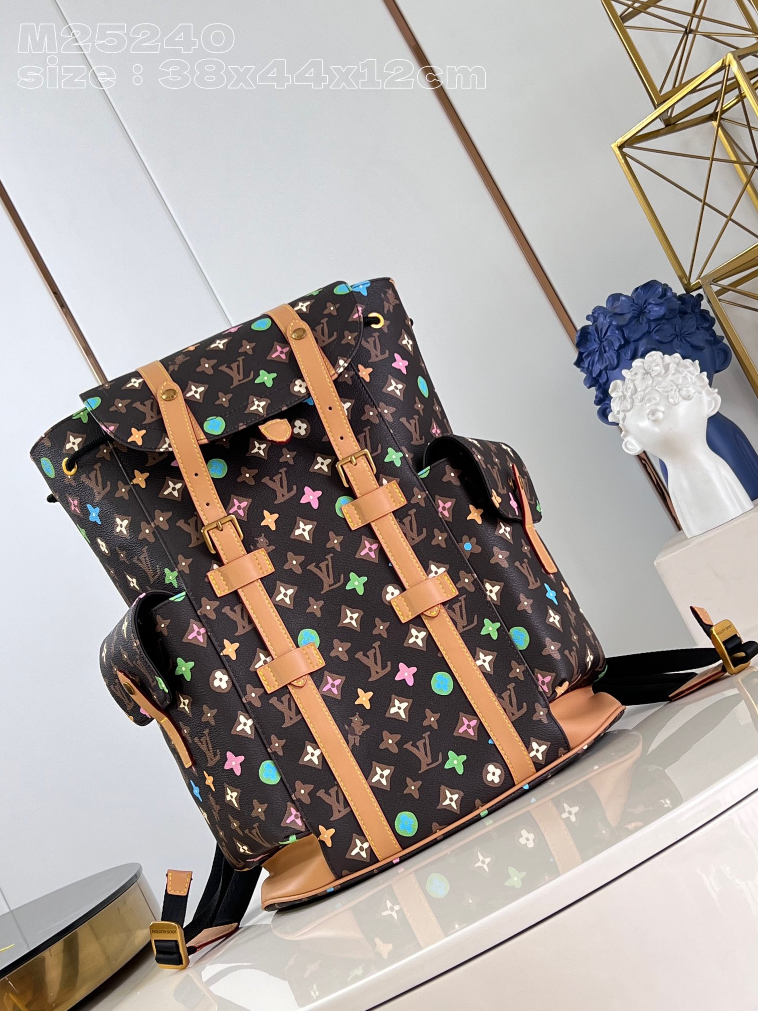 HOT SALE Louis Vuitton Christopher Backpack MM-38*44*12.5CM