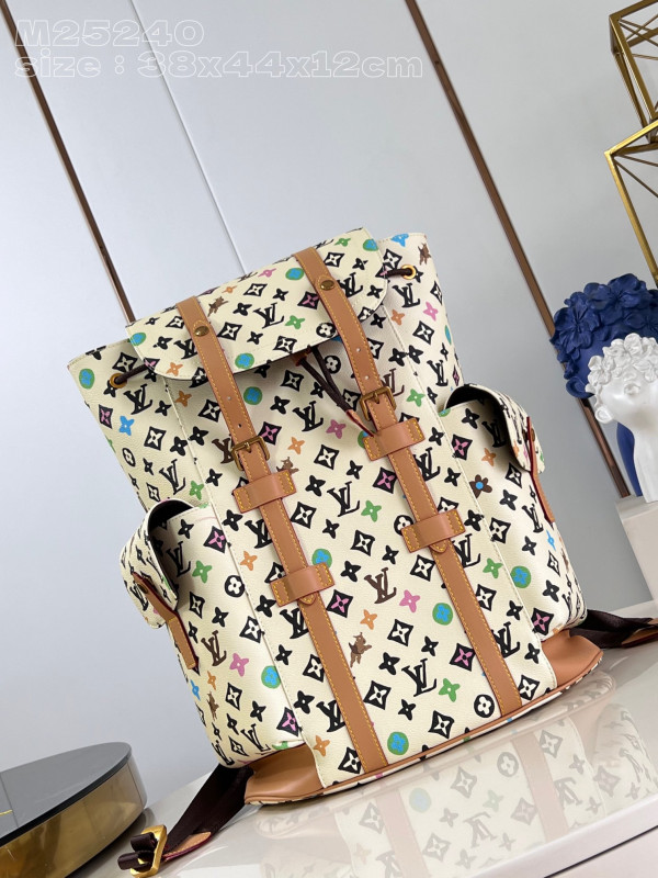 HOT SALE Louis Vuitton Christopher Backpack MM-38*44*12.5CM