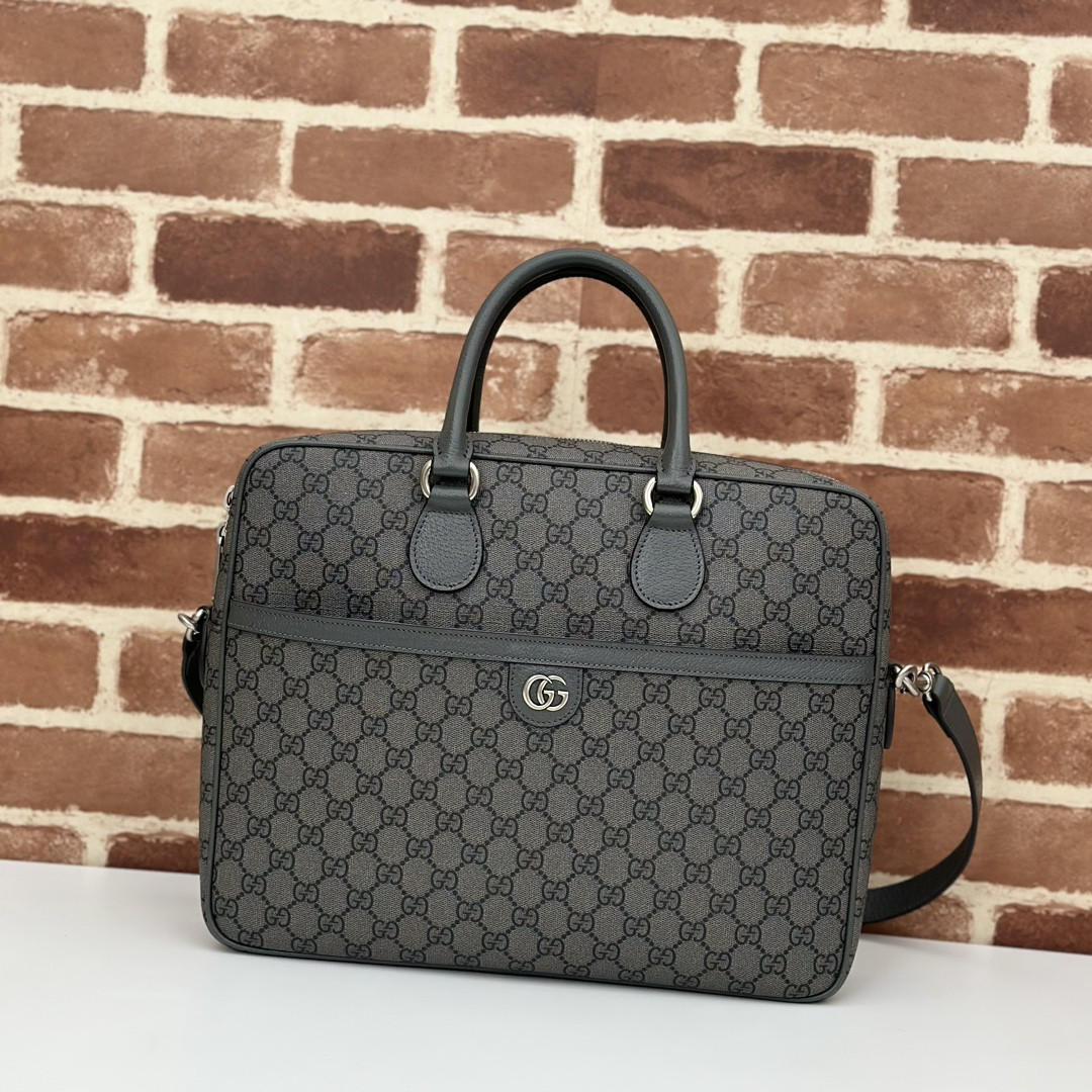 HOT SALE GUCCI OPHIDIA MEDIUM GG BRIEFCASE