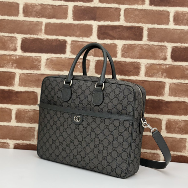 HOT SALE GUCCI OPHIDIA MEDIUM GG BRIEFCASE