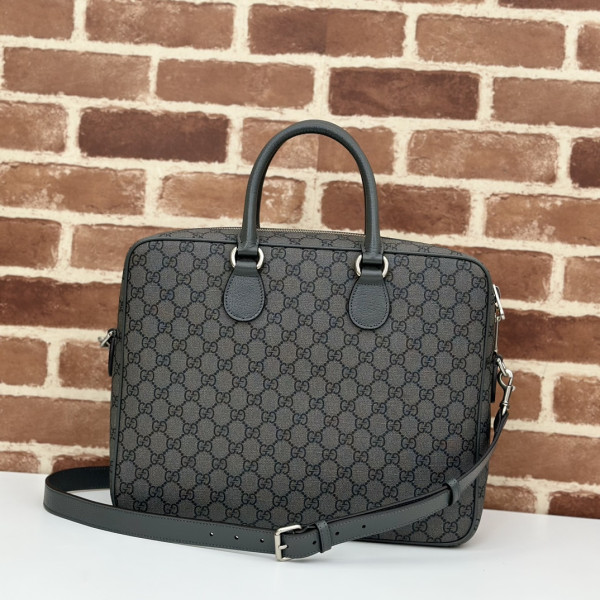 HOT SALE GUCCI OPHIDIA MEDIUM GG BRIEFCASE