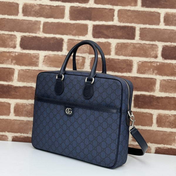 HOT SALE GUCCI OPHIDIA MEDIUM GG BRIEFCASE