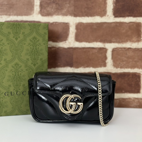 HOT SALE Gucci GG Marmont belt bag-16.5*10*5cm