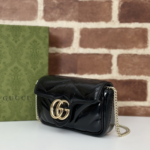 HOT SALE Gucci GG Marmont belt bag-16.5*10*5cm